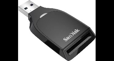 SanDisk QuickFlow™ SD UHS-I Externe geheugenkaartlezer USB-A 3.2 Gen 1 Zwart
