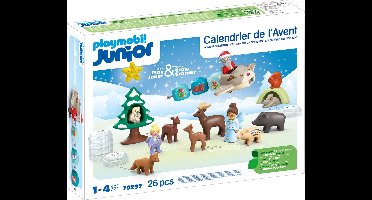 PLAYMOBIL Adventskalender Junior: Witte kerst - 70297