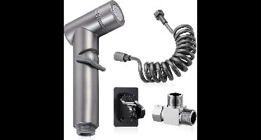 Luvetrex ® Bidet Douche Set voor Toilet met G1/2 Inch Adapter en Flexibele Slang