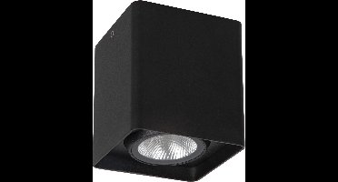 Lucide LEEDS - Plafonnière Binnen/Buiten - LED - 1x9W 2700K - IP54 - Zwart