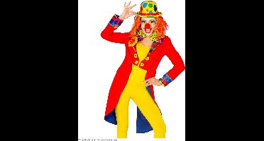 Breek De Circustent Af Clown Slipjas Rood Vrouw
