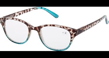 Spectrum Leesbril Panter Groen Vlinder 1.00