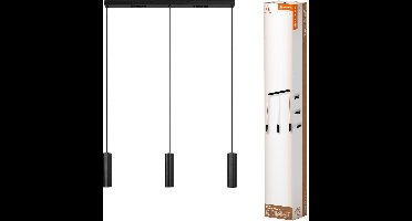 LEDVANCE Decor Drums Hanglamp 3XGU10 2XLED Zwart