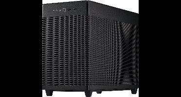 ASUS Prime AP201 - PC Behuizing - Tower Small form factor - Micro ATX - Mini ITX - Zwart