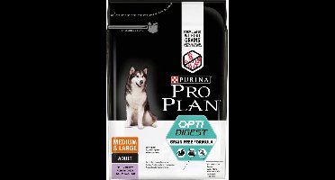 Pro Plan Adult Medium & Large Graanvrij Honden Droogvoer - Kalkoen - 2,5 kg