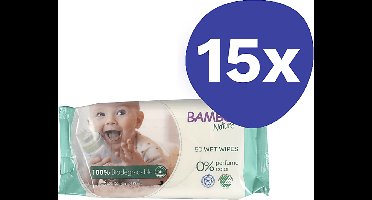 Bambo Nature 100% Biologisch Afbreekbare Doekjes (14x 50 stuks)