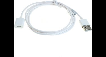 USB oplaadkabel oplader voor Apple Pen / Pencil - 1 Meter - Wit
