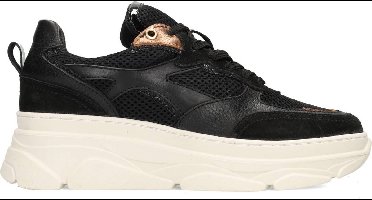 PS Poelman JANA Dames Sneaker - Zwart