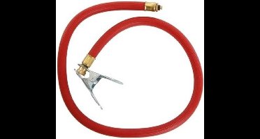 Benson Fietspompslang - 62 cm - rood - pompslang ventielpomp