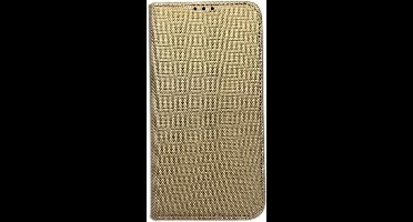 Smart Magnet book case iPhone 14 / 13 6.1" goud/goud