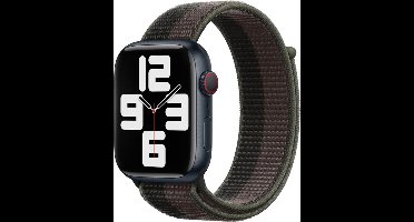 Apple Watch Geweven Sportbandje - 41mm - Tornado/Gray - voor Apple Watch SE/5/6/7