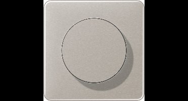 JUNG afdekking voor draaidimmer - CD range platina (CD1740PT)