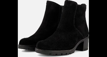 Gabor Enkellaarsjes zwart Suede - Dames - Maat 37.5