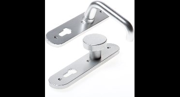 Nemef Kruk/knop schild aluminium 3253 FP rechtswijzend pc72 F1