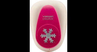 Vaessen Creative Figuurpons - sneeuwvlok super jumbo