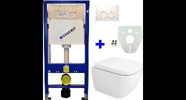 Geberit UP 100 Sky wc+zitt.+ Delta 21 wit