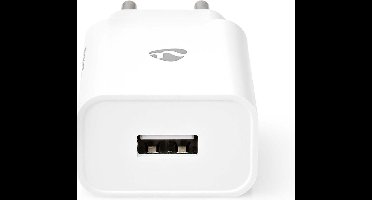 Nedis Oplader | 1x 2,1 A A | Outputs: 1 | USB-A | Geen Kabel Inbegrepen | 10.50 W | Single Voltage Output