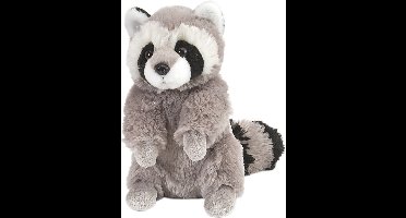 Wild Republic pluche knuffel wasbeer - 25 cm - Wasberen dieren knuffels