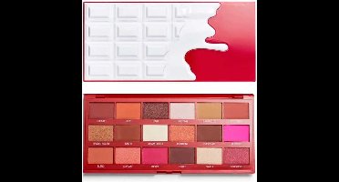 Makeup Revolution - I Heart Revolution Chocolate Eyeshadow Palette - Eye Shadow Palette In Chocolate Design 18G Red Velvet