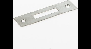 Nemef Sluitplaat RVS Rechthoekige Kast