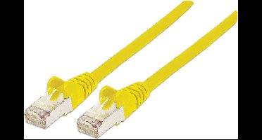 CAT7 sFTP kabel 1 meter Geel