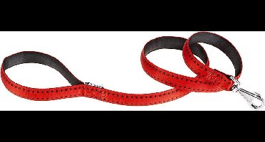 hondenlijn Cricket 120 x 1,5 cm nylon rood