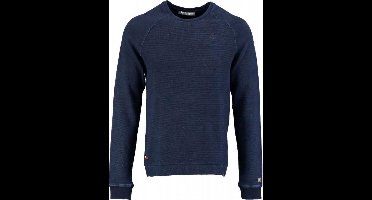 Cast iron donkerblauwe sweater - Maat M