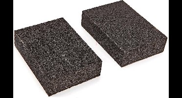 HBM Schuimrubber Schuurblok Korrel 80