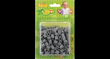 Hama strijkkralen maxi grijs - creatieve knutselset 250 stuks.