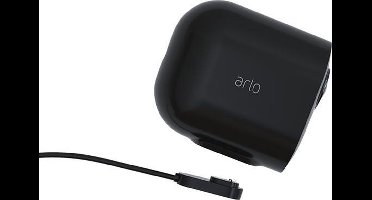 Arlo magnetische stroomkabel voor binnen (zwart) - STROOMKABEL - Arlo Gecertficieerd Accessoire - 2,4 m magnetische stroomkabel - Compatibel met Arlo Ultra 2 (+XL), Pro 5, pro 4 (+XL), Pro 3, Go 2 beveiligingscamera's & floodlight - VMA5001C-100EUS