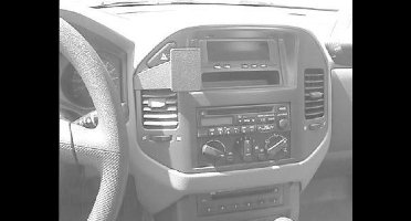 Brodit ProClip houder geschikt voor Mitsubishi Pajero 2000-2006 Center mount