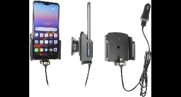 Brodit houder geschikt voor Huawei P20 / P20 PRO Actieve houder met 12V USB plug