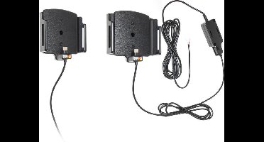 Brodit houder geschikt voor Universele verstelbare houder USB-C met vaste voeding width: 75-89 mm thickness: 9-13 mm