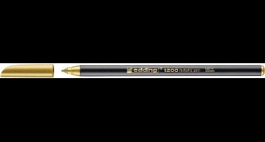 Edding Color Pennen 1200-53 - Goud - Per Stuk