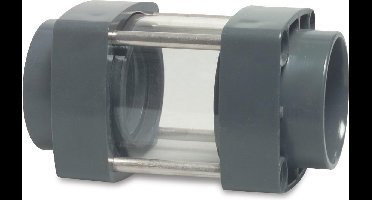 Mega Kijkglas PVC-U 63 mm lijmmof 6bar DN50 transparant