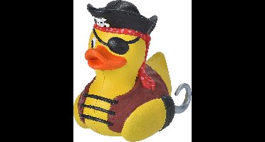 Wild Republic Badeend Piraat Junior 10 Cm Geel/bruin