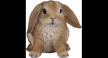 Esschert Design Konijn 16,6 X 14,6 Cm Polyresin Bruin