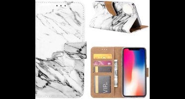 FONU Boekmodel Hoesje Marmerenprint iPhone 11 Pro