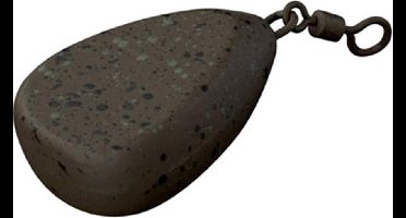 FOX Camotex Flat Pear Swivel Leads - Karper lood