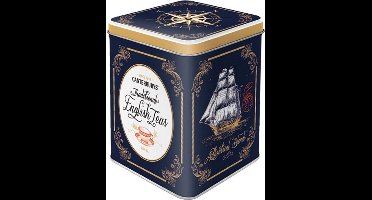 Nostalgic Art - Traditional English Tea - 3D Design Metalen Theedoosje