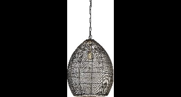 Light & Living Hanglamp Meya - Zwart - Ø40cm - Modern - Hanglampen Eetkamer, Slaapkamer, Woonkamer