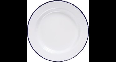 Olympia 6 stuks | Geemailleerd dinerbord 24,5cm