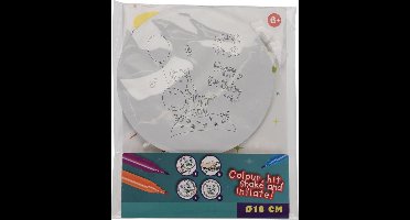 Free And Easy Inkleur Ballon Zelfopblaasbaar 18 Cm Paard