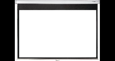 Optoma PMG+ - Projectiescherm - aan het plafond monteerbaar monteerbaar aan muur - 123 inch (312 cm) - 16:10 - Matte White