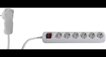 REV 0016035114 Stroom Verlengkabel Wit 3.00 m