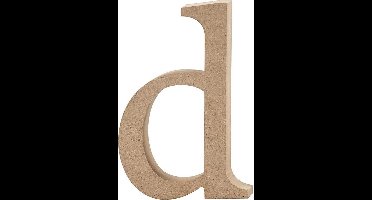 Creative Letter D Mdf 12,2 Cm