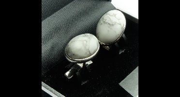 Manchetknopen - Echt Zilver 925 Howliet