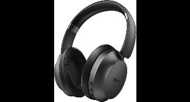 Trust Eaze - Draadloze over-ear koptelefoon - Zwart