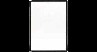 Duurzaam polypropyleen displaybord met profielframe - 560601
