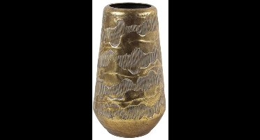 Countryfield Vaas Peggie metaal L18,5B18,5H32,5CM goud